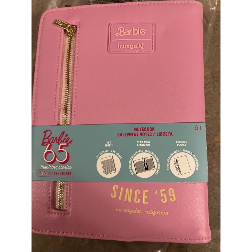 Loungefly Barbie 65th Anniversary Doll Triple Lenticular Journal